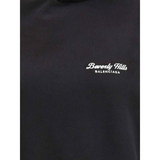 Balenciaga Black Cotton Sweatshirt