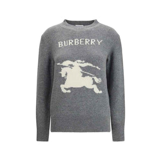 Burberry Gray Wool Sweatshirt