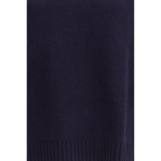 Max Mara Blue Fleece Wool Top