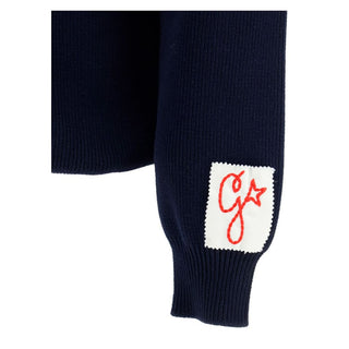 Golden Goose Blue Nylon Sweatshirt