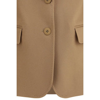 Max Mara Beige Fleece Wool Clothing