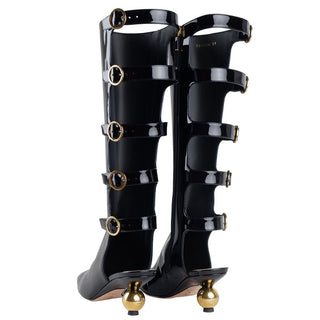 Dior Black Calfskin Leather Women Ankle Boot