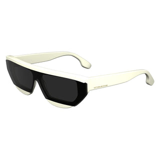 Victoria Beckham White Acetate Sunglasses
