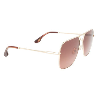 Victoria Beckham Gold Metal Sunglasses
