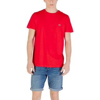 Lacoste Red Cotton Clothing