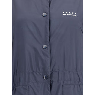 Prada Blue Recycled Polyamide Clothing