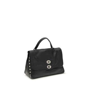 Zanellato Blue Calf Leather Bos Taurus Shoulder Bag