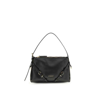 Givenchy Black Calf Leather Bos Taurus Shoulder Bag
