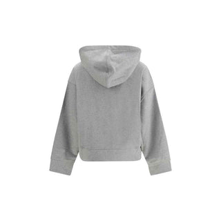 Ganni Gray Cotton Sweatshirt