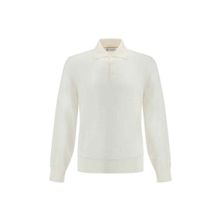 Brunello Cucinelli Cream Cotton Shirt