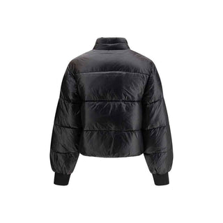 Ganni Black Nylon Coat