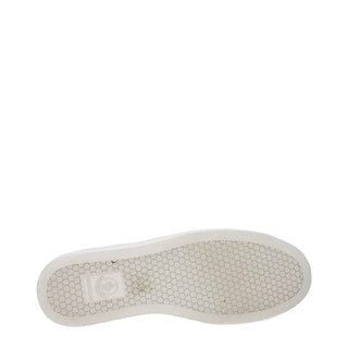 Moncler Blue Leather Low Top Sneakers