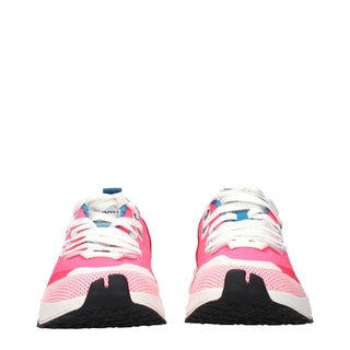Lanvin Pink Fabric Athletic Sneakers