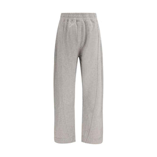 Ganni Gray Cotton Casual Pants
