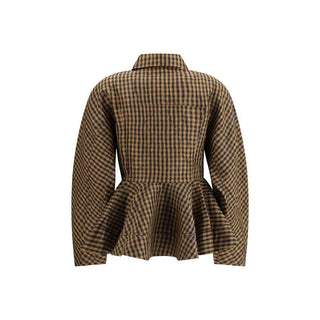 Ganni Multicolor Polyester Blouse