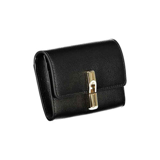Furla Nero Leather Women Wallet
