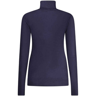 Norway 1963 Blu Viscosa Woman Sweater