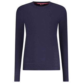 Norway 1963 Blu Viscose Donna Maglia