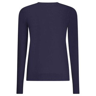 Norway 1963 Blu Viscose Donna Maglia