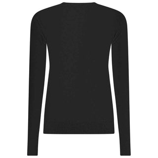 Norway 1963 Black Viscose Women Sweater