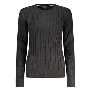 Norway 1963 Black Viscose Women's Sweater