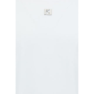 Fendi White Cotton T-Shirt