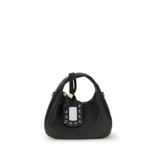 Ganni Black Recycled Polyester Handbag