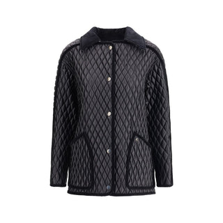 Burberry Black Polyamide Full-Length Jacket