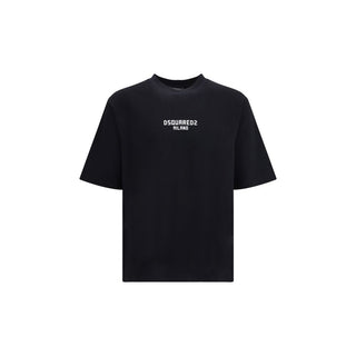 Dsquared² Black Cotton T-Shirt