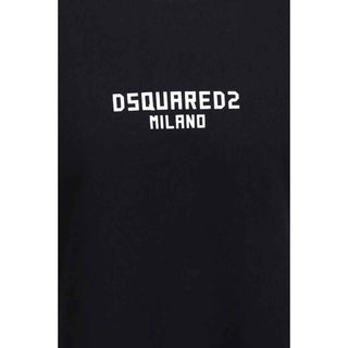 Dsquared² Black Cotton T-Shirt