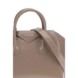 Givenchy Gray Calf Leather Bos Taurus Shoulder Bag