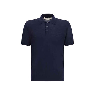 Golden Goose Blue Merino Wool Shirt