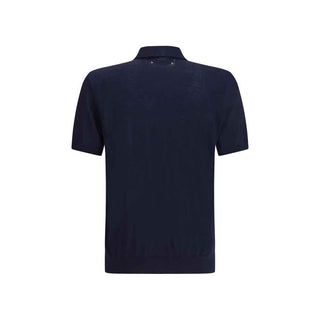 Golden Goose Blue Merino Wool Shirt