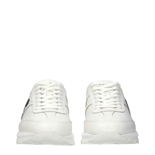Celine White Leather Athletic Sneakers