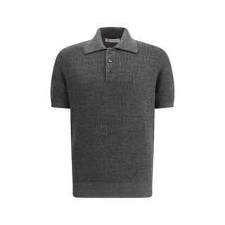 Brunello Cucinelli Gray Cotton Sweatshirt