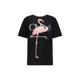 Chloé Black Cotton T-Shirt
