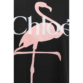 Chloé Black Cotton T-Shirt