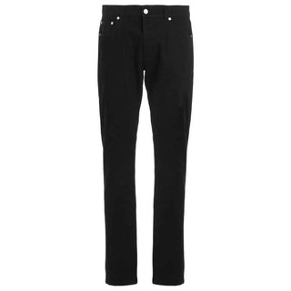 Alexander McQueen Black Cotton Skinny Jeans