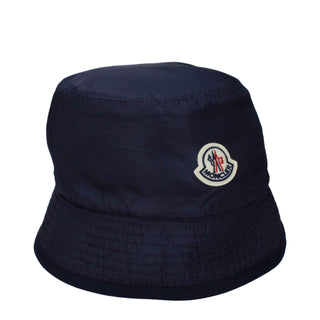 Moncler Blue Wool Bucket Hat