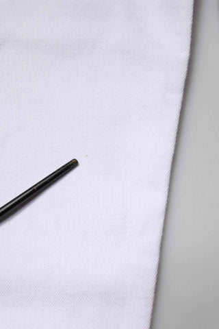 ISABEL MARANT ETOILE White High Waist Straight Denim Jeans