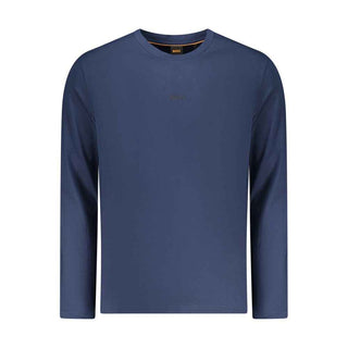 Hugo Boss Blue Organic Cotton Men T-Shirt