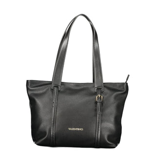 Mario Valentino Nero Polyurethane Women Shoulder Bag