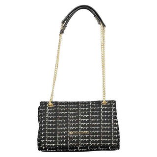 Mario Valentino Nero Polyurethane Women Shoulder Bag