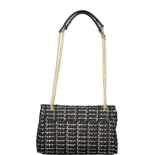 Mario Valentino Nero Polyurethane Women Shoulder Bag