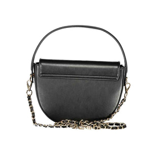 Mario Valentino Black Polyurethane Women's Handbag
