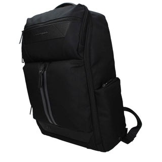 Piquadro Black Fabric Backpack