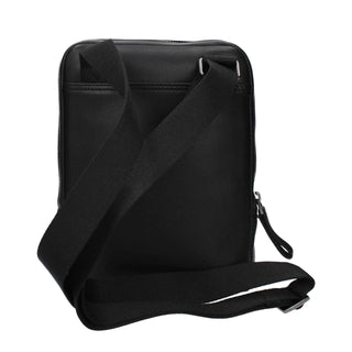 Piquadro Black Leather Crossbody Bag