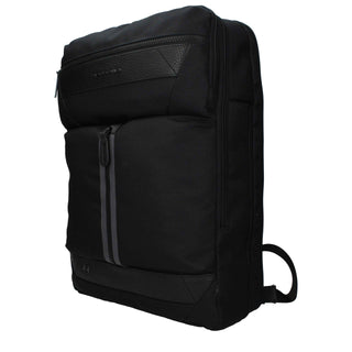 Piquadro Black Fabric Backpack