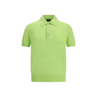 Tom Ford Green Cotton Polo Shirt